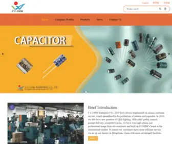 CCohm.com.tw(C.C.OHM ENTERPRISE CO) Screenshot