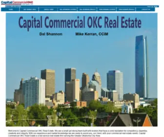 CCokcre.com(Capital Commercial OKC Real Estate) Screenshot