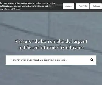 CComptes.fr(Page d'accueil) Screenshot