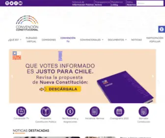 CConstituyente.cl(Convención) Screenshot