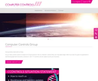 CControls.net(Homepage of Computer Controls AG) Screenshot