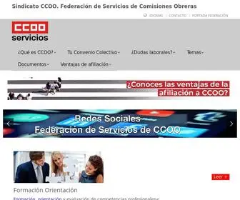 CCoo-Servicios.es(Sindicato CCOO) Screenshot