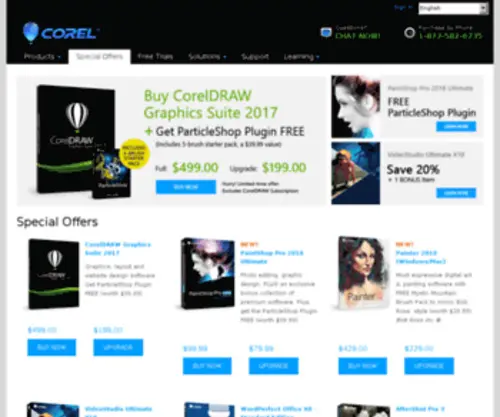 CCorel.com(CJ Affiliate) Screenshot