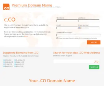 C.co(Forsale Lander) Screenshot