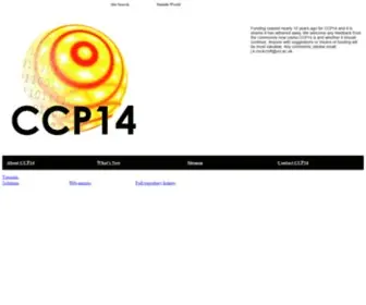 CCP14.ac.uk(Crystallography) Screenshot