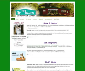 CCpethaven.org(CC Pet Haven) Screenshot
