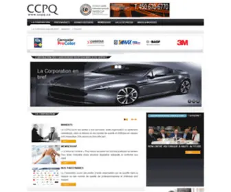 CCPQ.ca(Page accueil) Screenshot