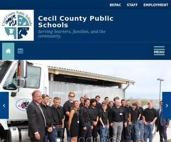 CCPS.org(Cecil County Public Schools) Screenshot