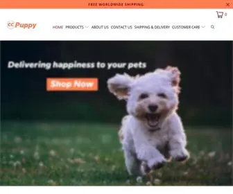 CCpuppy.com(Create an Ecommerce Website and Sell Online) Screenshot