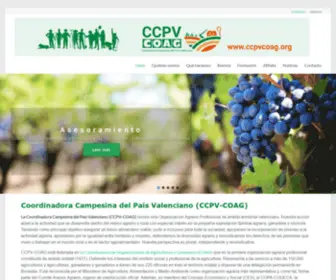 CCPvcoag.org(Coordinadora Campesina del País Valenciano) Screenshot