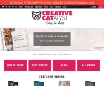 CCpvideos.com(Art Instruction Videos by Nationally Known Artists) Screenshot