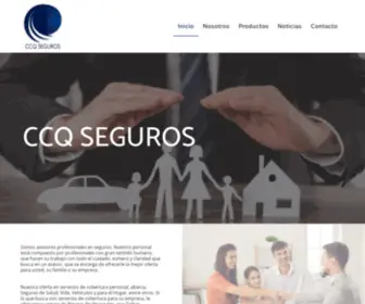 CCqseguros.com(Asesores de Seguros) Screenshot