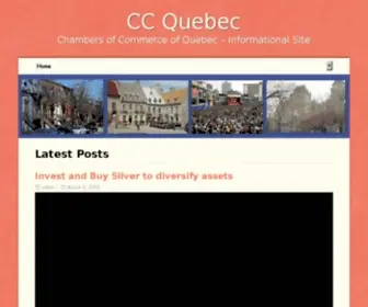 CCquebec.ca(Chambre) Screenshot