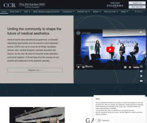 CCR-Expo.com(CCR 2021) Screenshot