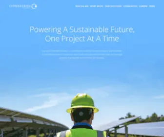 CCrenew.com(Cypress Creek Renewables) Screenshot