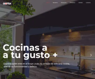 CCrombe.com(Cocinas a tu gusto) Screenshot