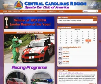 CCRScca.com(CCR-SCCA) Screenshot