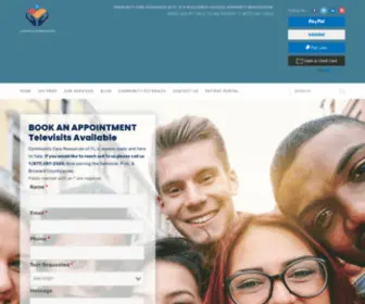 CCRSFL.com(Community Care Resources of Florida) Screenshot