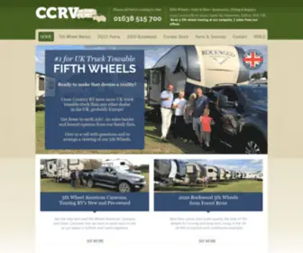 CCRV.co.uk(5th Wheels) Screenshot