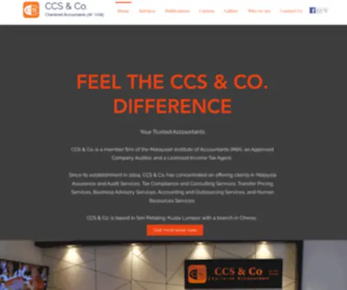 CCS-CO.com(CCS & Co) Screenshot