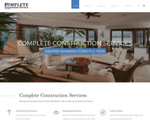 CCS-Hawaii.com(Complete Construction Services Hawaii) Screenshot