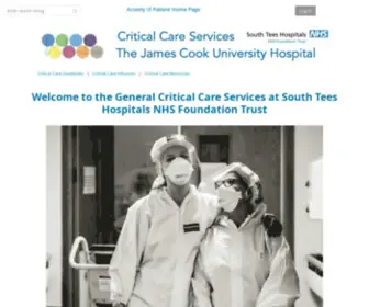 CCS-STH.org(Critical Care Services STH) Screenshot