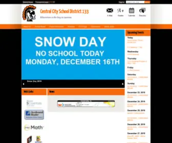 CCS133.com(Central City School District 133) Screenshot