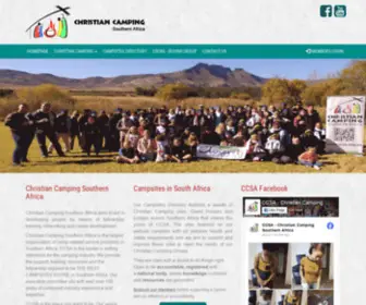 CCsa.org.za(Christian Camping Southern Africa) Screenshot