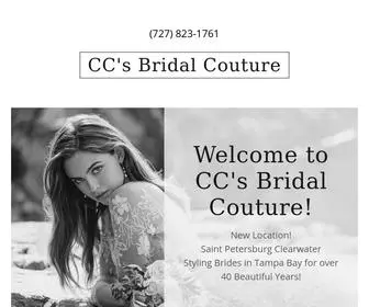 CCSbridalcouture.com(CC's Bridal Couture) Screenshot