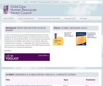 CCSC-CSsge.ca(CCHRSC) Screenshot