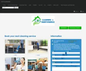 CCScleaning.com.au(Professional Cleaners Perth) Screenshot