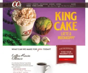 CCscoffee.com(CC's Coffee House) Screenshot