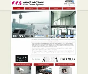 CCS.com.eg(Cairo Communication Systems) Screenshot