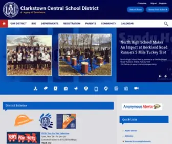 CCSD.edu(Clarkstown Central School District) Screenshot