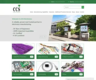 CCselec.com(CCS Electronics) Screenshot