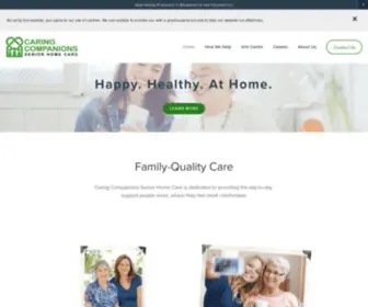 CCseniorhomecare.com(In-Home Senior Care) Screenshot