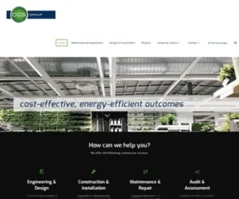 CCSgroup.net.au(CCS Design) Screenshot