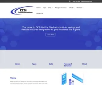 CCsicomm.com(CCSi Communications) Screenshot
