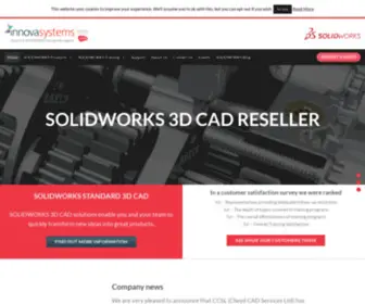 CCSL-Cad.co.uk(Ccsl was established in 1989 as a solidworks reseller) Screenshot