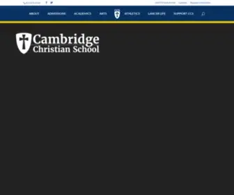CCslancers.com(Cambridge Christian School) Screenshot