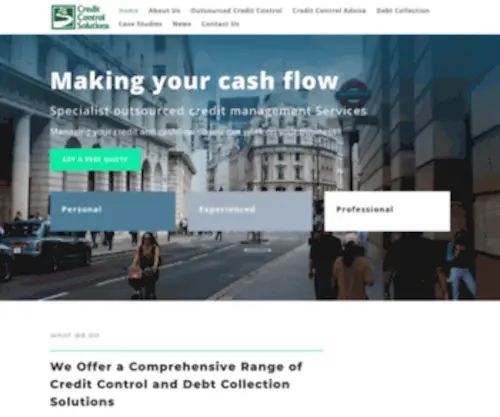 CCssolutions.co.uk(Credit Control Solutions) Screenshot