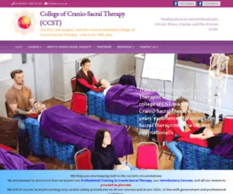 CCST.co.uk(College of Cranio) Screenshot