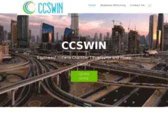 CCswin.com(The Chamber of Commerce of Southwest Indiana) Screenshot