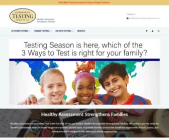 CCtestingservices.com(Homeschool Testing Services) Screenshot