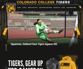 CCtigers.com(Colorado College Athletics) Screenshot