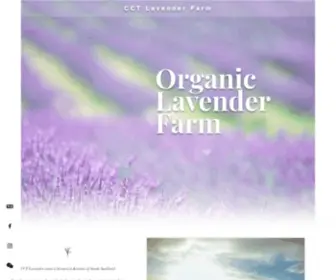 CCtlavender.com(New Zealand Lavender Farm) Screenshot