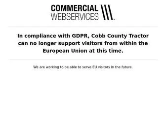 CCtractor.com(Cobb County Tractor) Screenshot