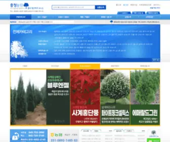 CCtree.co.kr(유실수) Screenshot