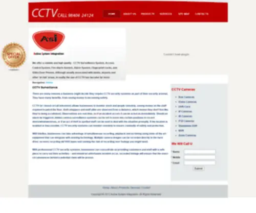 CCTV.net.in Screenshot