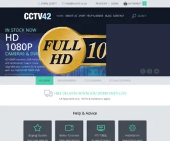CCTV42.co.uk(HD CCTV Systems) Screenshot